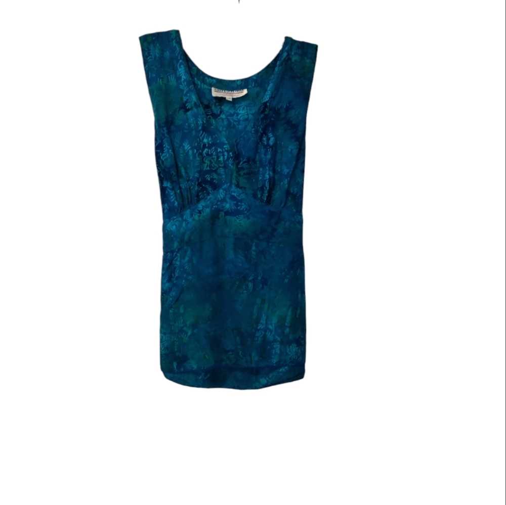 EAGLE Ray Traders Sleeveless Tie-Top - 100% Rayon Size M